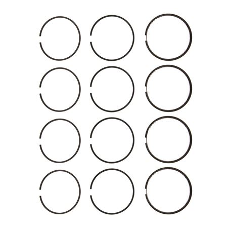 Piston Ring Set (4) - 3 Ring Type - Oversize +030 - BHM1183030 - OEM Goetze